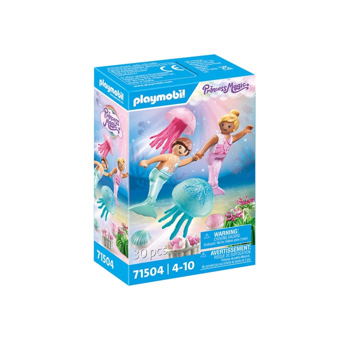 PLAYMOBIL Princess Magic Zeemeerminkinderen met kwallen - 71504