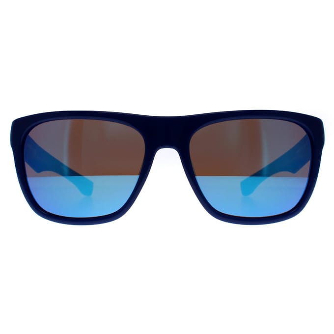 Lacoste L664S 414 middellange blauwe zonnebril