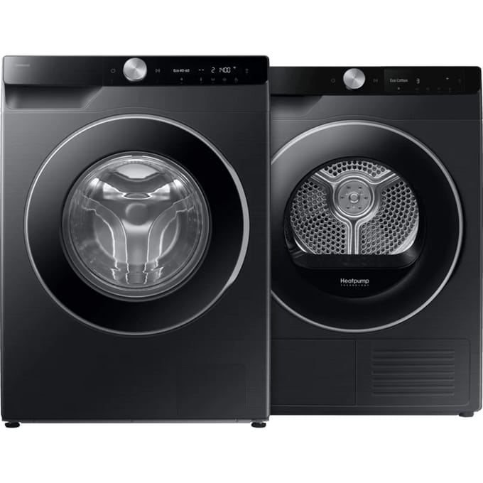 Samsung WW11DG6B85LB AI Wash + Samsung DV90DG6845LBU3 AI Dry+