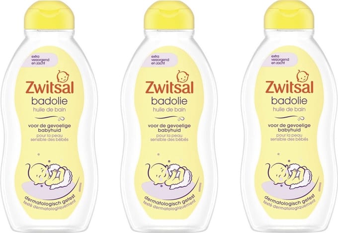 Zwitsal Badolie - Voordeelverpakking 3 x 200 ml