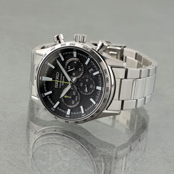 Seiko Chronograph SSB413P1 - Herenhorloge - Ø 43 MM