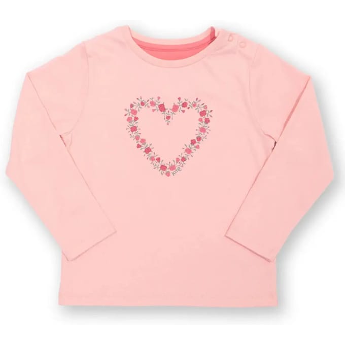 Meisjes-T-shirt met lange mouwen Kite Rosey Love