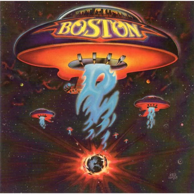 CD BOSTON - BOSTON  88697184002 Epic 2009 Europa Rock Gebruikt red