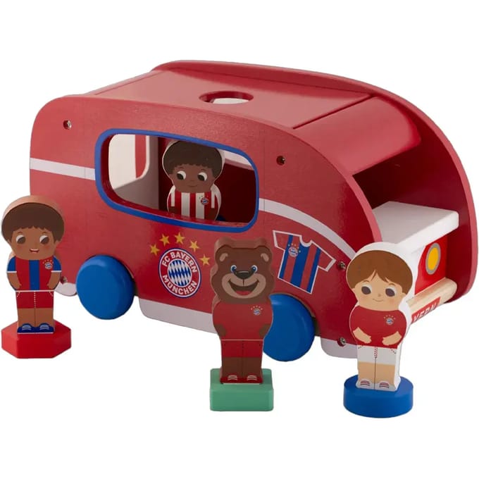 Kinderen autobussen spel Bayern München Baghera