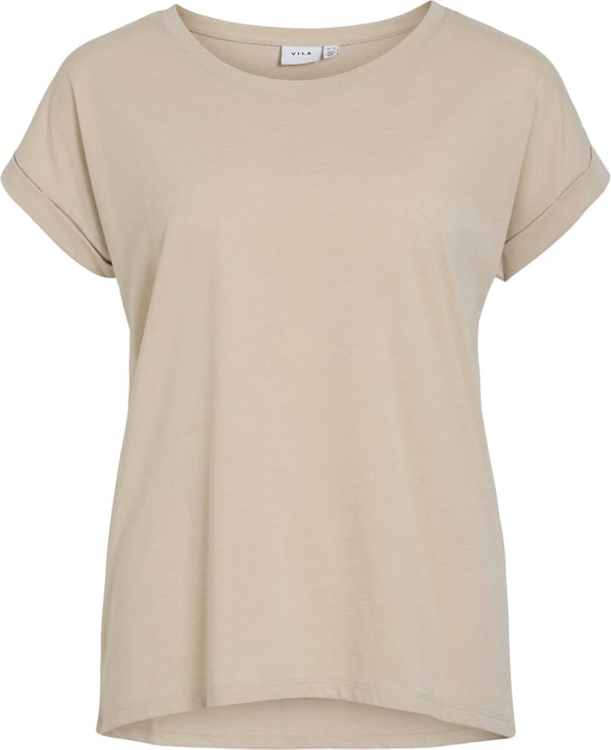 VILA T-shirt VIDREAMERS ronde hals