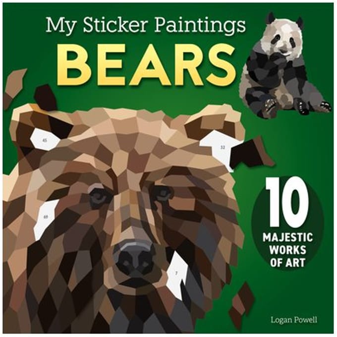 My Sticker Paintings: Bears - Logan Powell