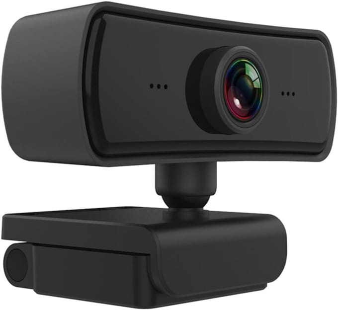 2K Autofocus Webcam - Computer Camera - Videobellen - 3D Ruisonderdrukking - 1920x1080 - Zwart