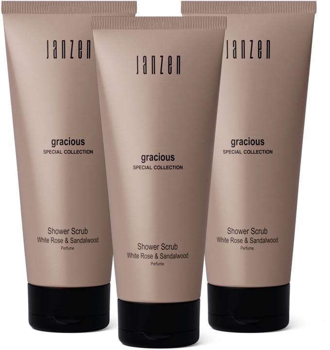 JANZEN Shower Scrub Gracious 3-pack