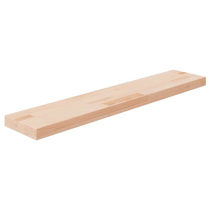 vidaXL - Plank - 100 - x - 20 - x - 4 - cm - onbewerkt - massief - eikenhout