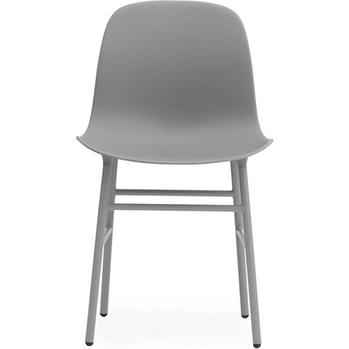 Normann Copenhagen - Form stoel met metalen frame - grijs - 4 - 6 Wochen