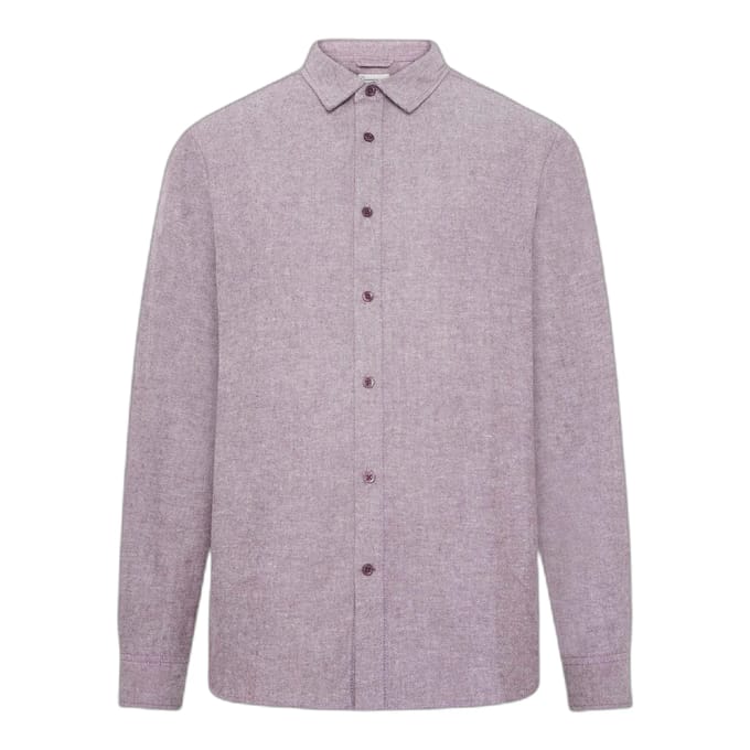 Flanellen overhemd KnowledgeCotton Apparel Dune