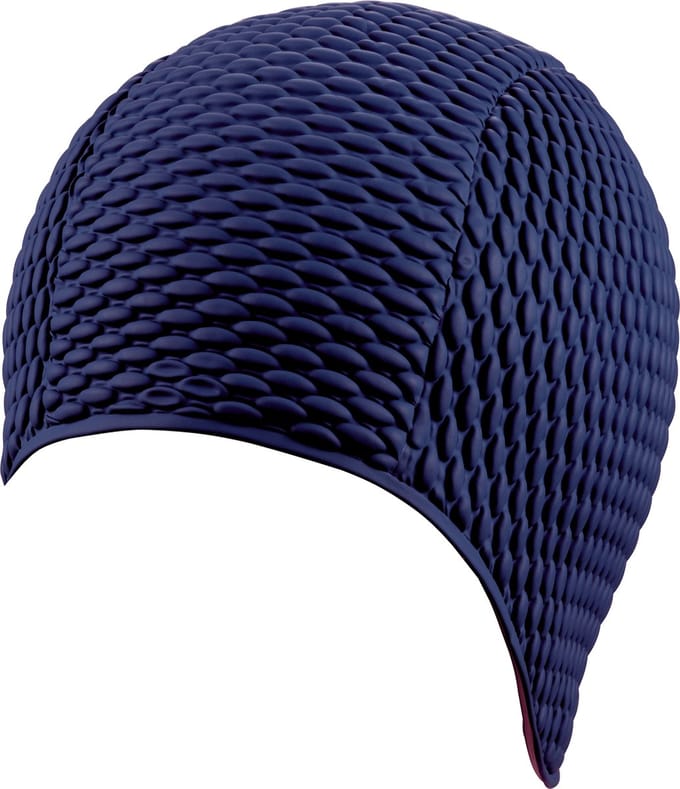 BECO bubbeltjes badmuts - Donkerblauw - Voor dames - One size