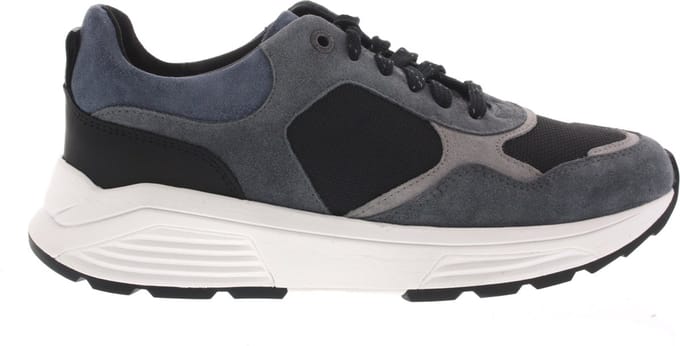 Heren Veterschoenen Xsensible Rialto Grey Combi Grijs - Maat 41