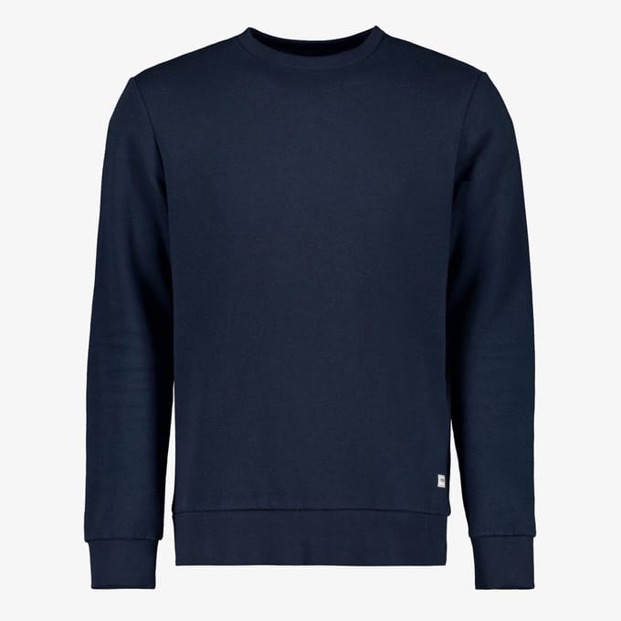 Produkt heren sweater donkerblauw - Maat M