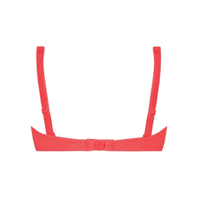 Ten Cate twisted bikini top sunset neon voor Dames | Maat 38E (75E)