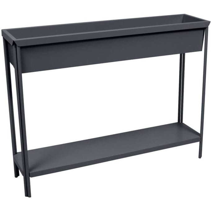 Fermob - TERRAZZA Plantenbak - 47 antraciet mat - L - 4 - 6 Wochen