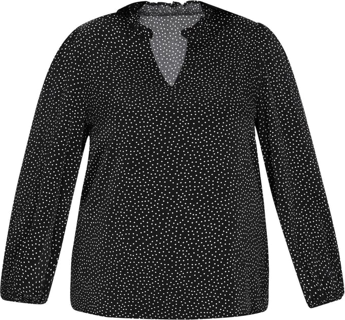 NAEMI Grote maat blouse