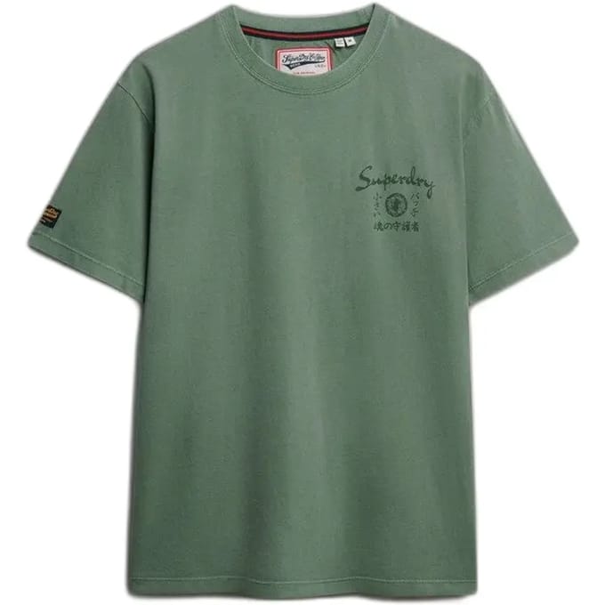 Superdry - Tokyo Narrative Losse T-shirt - Heren - T-shirts