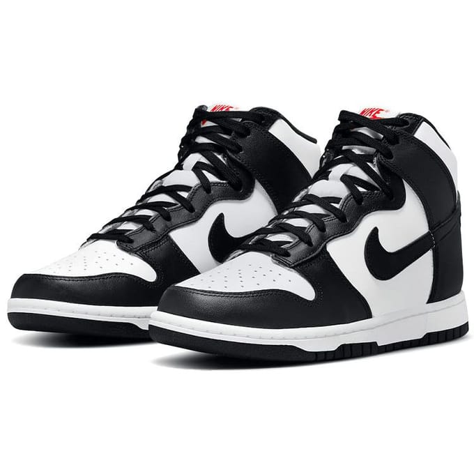 Nike Dunk High Zwart Wit Dames Sneakers University-Rood DD1869-103 39 black