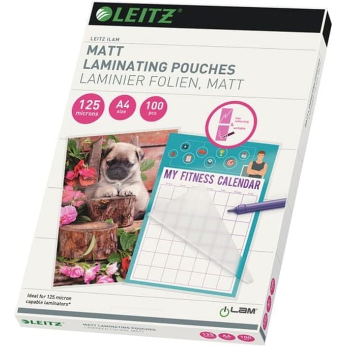 Leitz iLAM Lamineerhoezen A4 - 2x125micron EVA Mat 100stuks