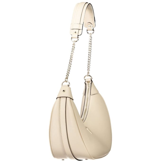 GUESS schoudertas Fedora Hobo Bag Bone Lichtgrijs