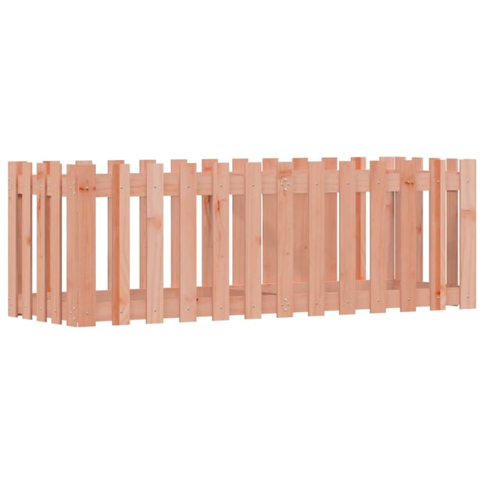 vidaXL - Plantenbak - verhoogd - hekontwerp - 150x50x50 - cm - massief - douglashout