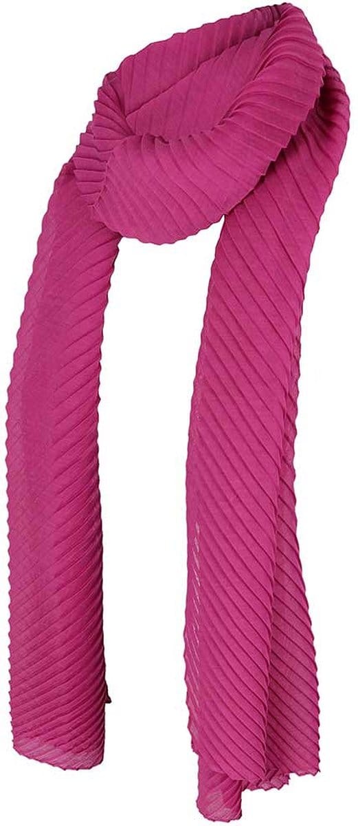 Sarlini Langwerpige Plisse Sjaal Mauve