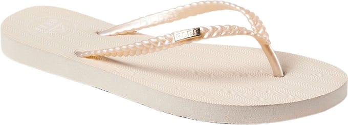 Reef Seaside Twist golden Hour Dames Slippers - Gebroken wit/Zand - Maat 41