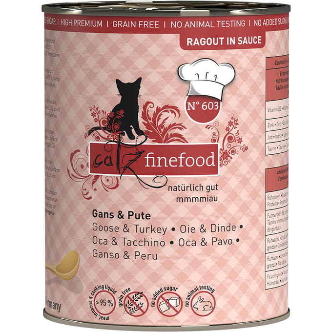 24x 380g catz finefood Ragout No.603