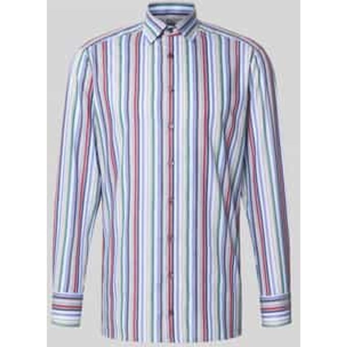 Regular fit zakelijk overhemd met kentkraag, model 'New Kent'