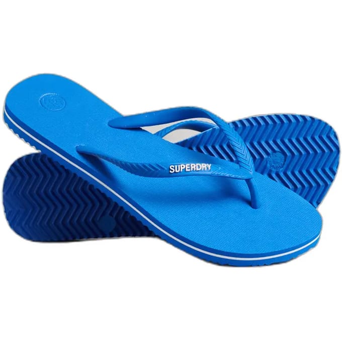 Superdry Vintage Classic Slippers Blauw EU 36-37 Vrouw