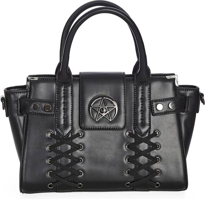 Banned Through the Darkness Handtas zwart - Polyester - Gothic, Rock wear