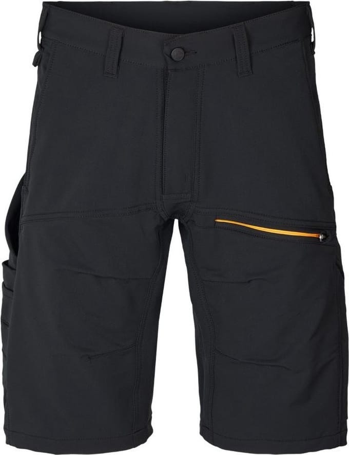 Kansas Handwerker-Stretch-Hose Evolve Stretch-Shorts Schwarz-C48