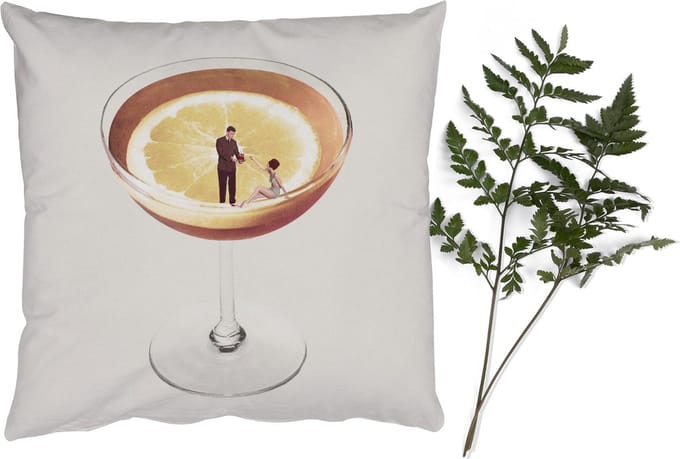 Sierkussens - Kussentjes Woonkamer - 45x45 cm - Alcohol - Vintage - Drank