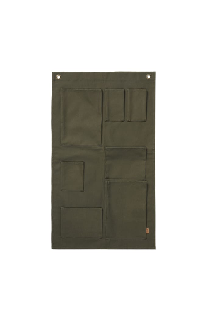Ferm Living - Bark Garden Wall Storage - groen