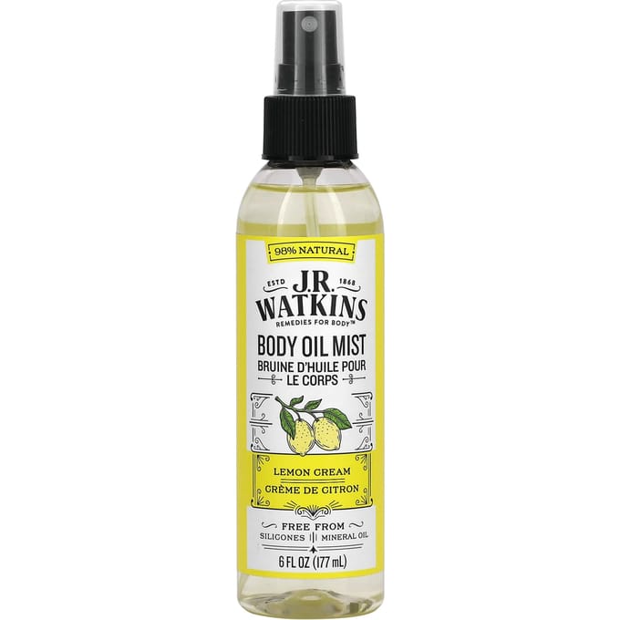 Lichaamsolie Spray, Citroen Crème, 177ml(6 fl oz) white