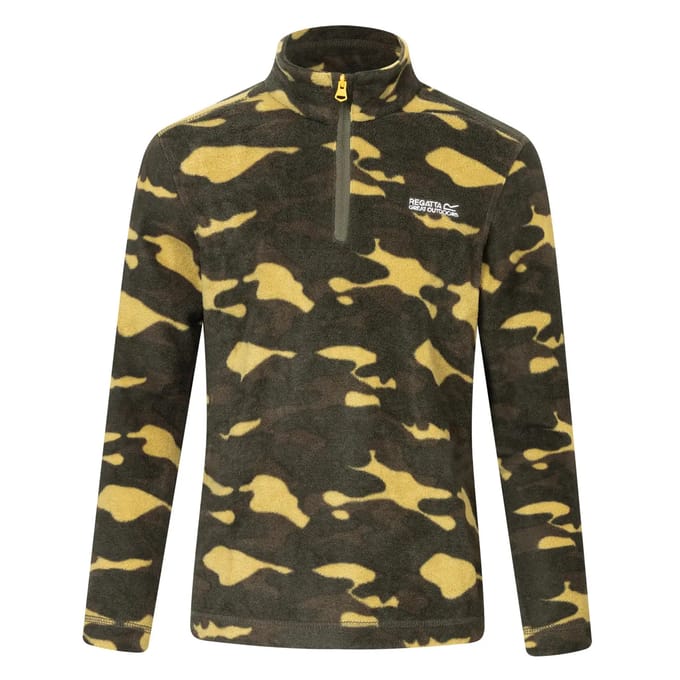 Kinder fleece 1/2 rits Regatta Hot Shot II