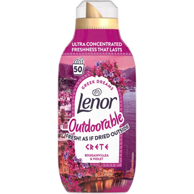 Lenor Outdoorable Crete Bouganvillea & Violet Wasverzachter – 700 ml