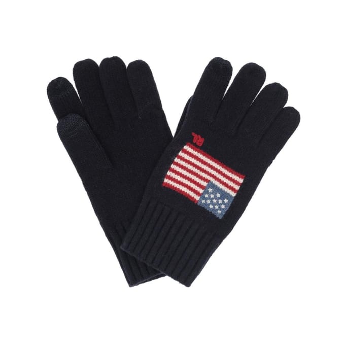 Polo Ralph Lauren Flag Touchscreen Handschoenen Pc1443 443 PC1443-443 gray