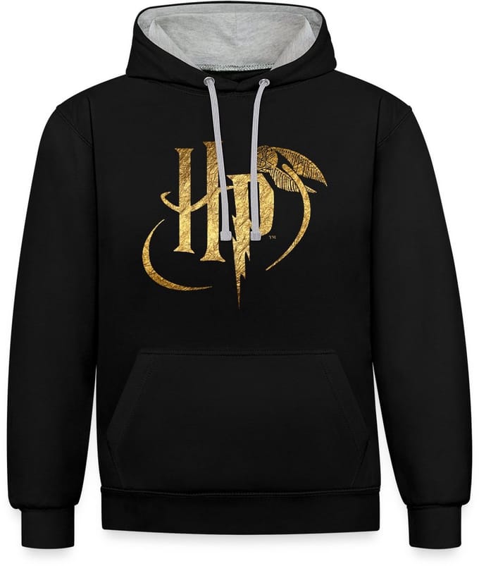 Harry Potter Logo HP Contrast Hoodie