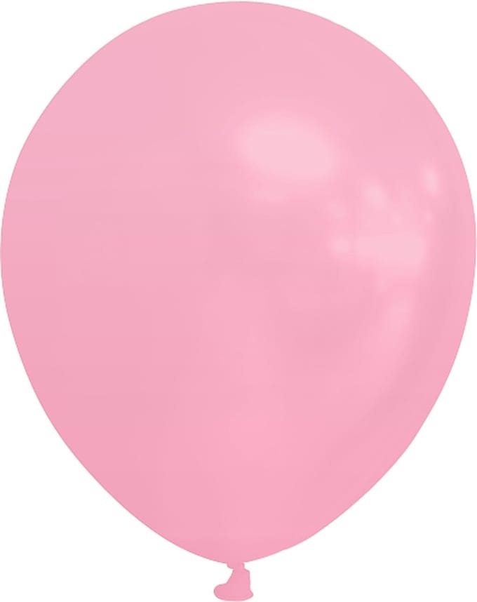 Ballonnen klein baby roze 100 stuks - 5 inch