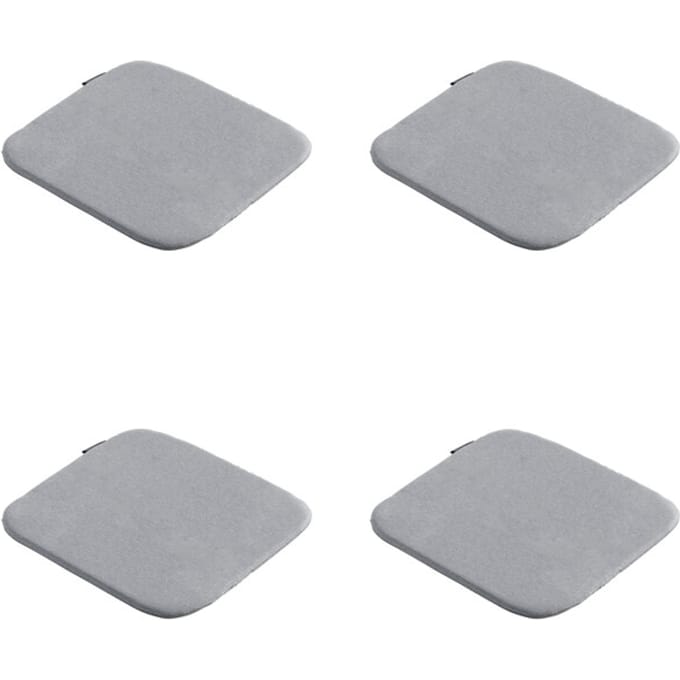 Madison - Zitkussen Panama light grey - Ca. 40x40 cm - Set van 4