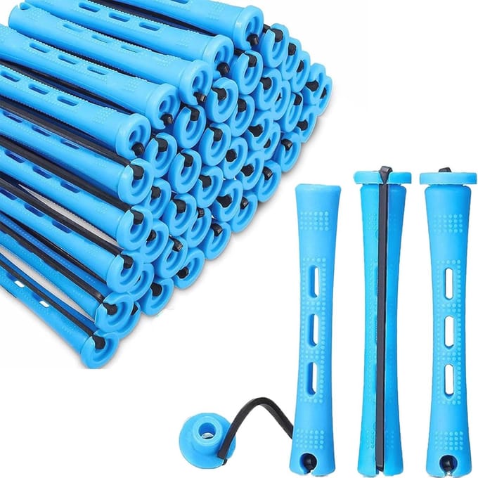 60 Stuks Haar Rollers voor Perfecte Krullen - Klein Formaat Krulspelden voor Thuisgebruik