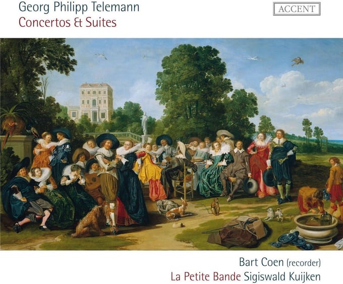 Bart Coen, La Petite Bande, Sigiswald Kuijken - Telemann: Concertos & Suites For Recorder (CD)
