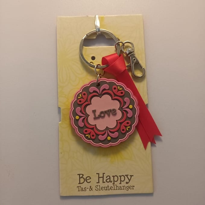 Be Happy - Sleutelhanger - Love