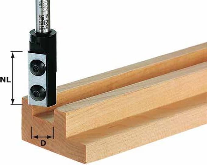 Festool HW S8 D10/25 WP Z1 Keermes-groeffrees - 491079