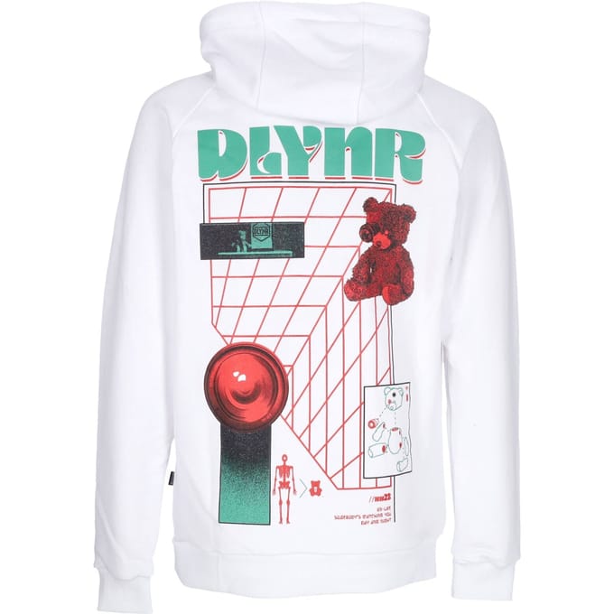 Cy-bear Hoodie Lichtgewicht herenhoodie Wit
