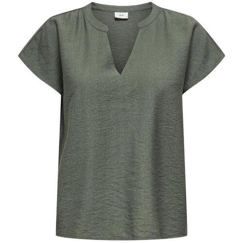 JDY - JDYPEPPER S/S TOP WVN DIA - Dames - Blouses