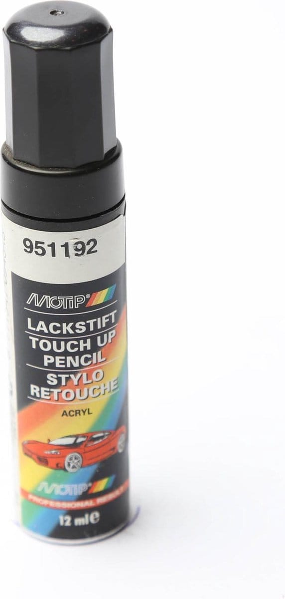 Motip 951192 - Auto lakstift - Grijs Metallic - 12 ml