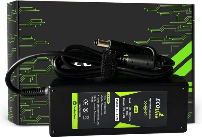 EcoLine - Oplader / AC Adapter - Geschikt voor de Dell Inspiron 15R N5010 N5110 Latitude E6410 E6420 E6430 E6510 E6520 - 19.5V 6.7A 90W.